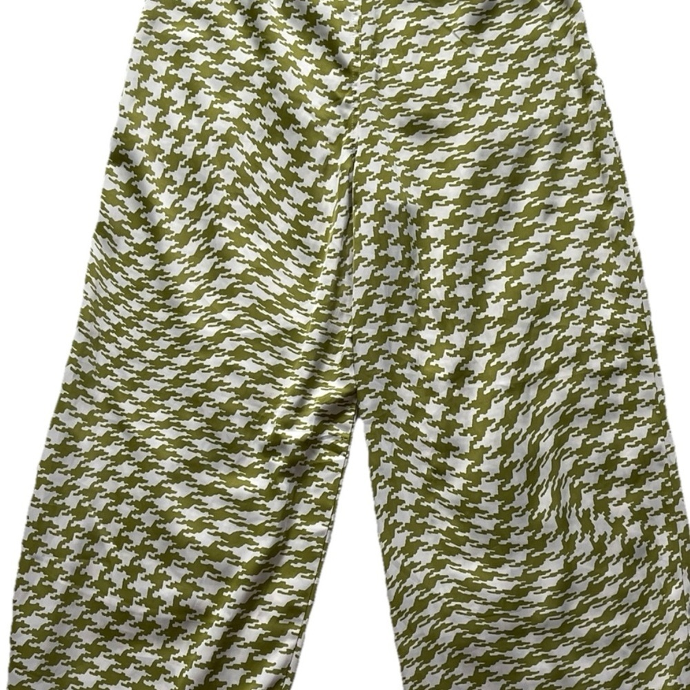 Urban Outfitters Green Palazzo Pants Womens Medium High Rise‎ Boho Retro - Picture 6 of 16